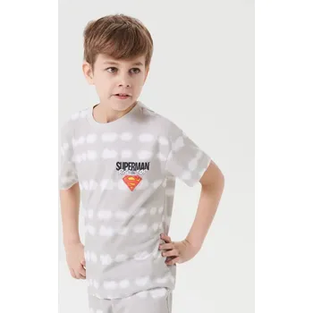 Sinsay - Tričko tie-dye Superman - krémová - 293DZ-01X - 293DZ-01X-116