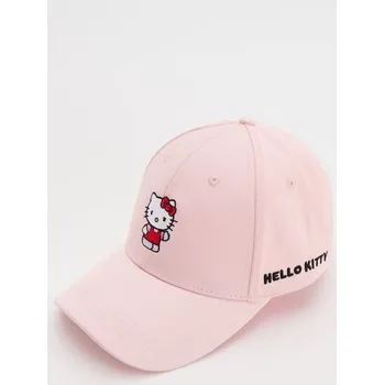 Módní doplněk Baseballová kšiltovka Hello Kitty - M/L - House - pastelově růžová - 744DL-03X