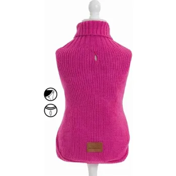 Obleček pro psa Svetr Valencia růžový 25 cm