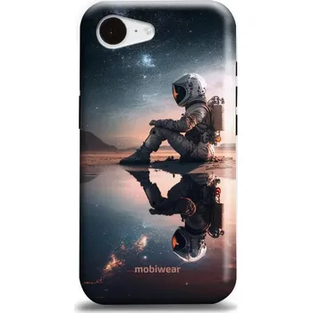 Pouzdro na mobilní telefon Odolný obal Mobiwear Elite Pro - Apple iPhone 16e - E003E Astronaut na samotce (Odolné pouzdro, obal kryt Mobiwear Elite Pro - maximální ochrana mobilu Apple iPhone 16e, zesílené hrany, přesné výřezy, pohodlné držení, odolná grafika, kvalitní materiály)