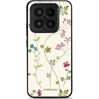 Pouzdro na mobilní telefon Lesklý kryt Mobiwear Glossy - Xiaomi 15 - G035G - Tenké rostlinky s květy (Prémiové lesklé pouzdro, obal, kryt Mobiwear Glossy na mobil Xiaomi 15 - G035G - Tenké rostlinky s květy, materiál Plast + TPU silikon - krytí po všech stranách, neošoupatelný)