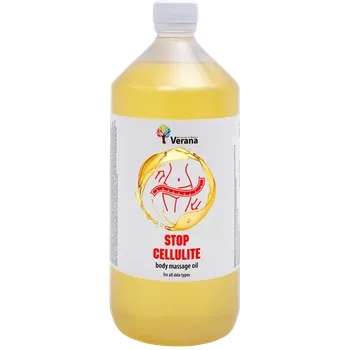 Masážní přípravek VERANA Stop celulitidě rostlinný masážní olej 1000ml 1000ml