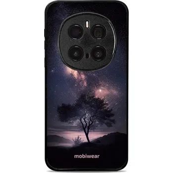 Pouzdro na mobilní telefon Lesklý kryt Mobiwear Glossy - Honor Magic7 Pro 5G - G005G Strom s galaxií (Prémiové lesklé pouzdro, obal, kryt Mobiwear Glossy na mobil Honor Magic7 Pro 5G - G005G Strom s galaxií, materiál Plast + TPU silikon - krytí po všech stranách, neošoupatelný)
