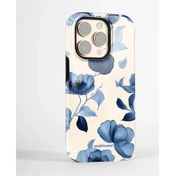 Pouzdro na mobilní telefon Odolný obal Mobiwear Elite Pro - Samsung Galaxy S25 Edge - EP73E Modrá krása květů (Odolné pouzdro, obal kryt Mobiwear Elite Pro - maximální ochrana mobilu Samsung Galaxy S25 Edge, zesílené hrany, přesné výřezy, pohodlné držení, odolná grafika, kvalitní)