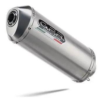 Výfuk pro motocykl Výfuk kompletní GPR SATINOX H.188.SAT Brushed Stainless steel including removable db killer