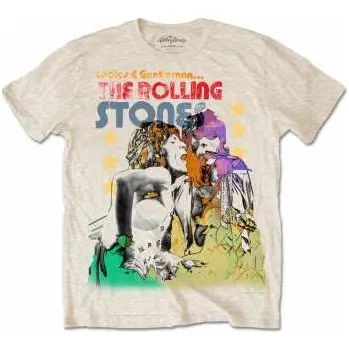 Pánské oblečení Merch The Rolling Stones: Tričko Mick & Keith Watercolour Stars XXL 2022