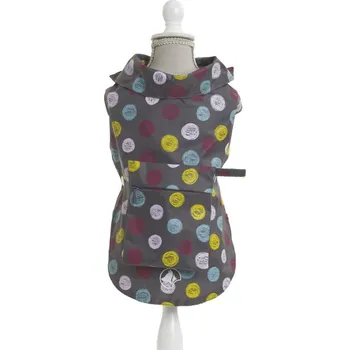Obleček pro psa Pláštěnka Grey Dots 30 cm