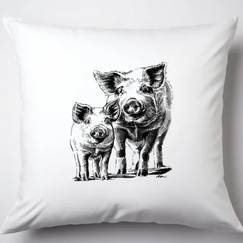 Polštář Polštář - Chov prasat - selat Typ povlaku: Plyš