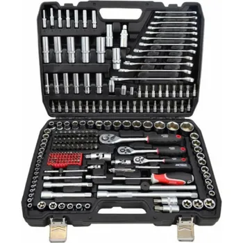 Gola sada Gola sada 1/2", 3/8", 1/4" + 216 ks příslušenství, AWTOOLS