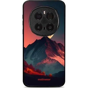 Pouzdro na mobilní telefon Lesklý kryt Mobiwear Glossy - Honor Magic7 Pro 5G - G007G Hora s měsícem (Prémiové lesklé pouzdro, obal, kryt Mobiwear Glossy na mobil Honor Magic7 Pro 5G - G007G Hora s měsícem, materiál Plast + TPU silikon - krytí po všech stranách, neošoupatelný potisk