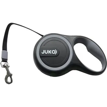 Vodítko pro psa Samonavíjecí vodítko tape šedá S 15 kg 3 m