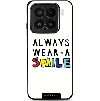Pouzdro na mobilní telefon Lesklý kryt Mobiwear Glossy - Xiaomi 15 - G077G Always smile (Prémiové lesklé pouzdro, obal, kryt Mobiwear Glossy na mobil Xiaomi 15 - G077G Always smile, materiál Plast + TPU silikon - krytí po všech stranách, neošoupatelný potisk, tenké provedení, možno