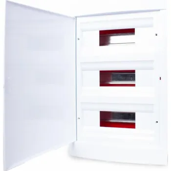 Rozvaděč ADELID Zapuštěná rozvaděčová deska 36 modulů (3x12) RM-PT-36M