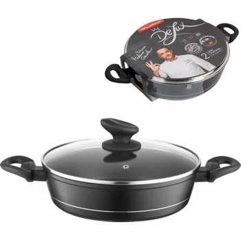 Hrnec Florina Nízký hliníkový hrnec Florina Delux od Mateusze Gesslera 28 cm 3,5l