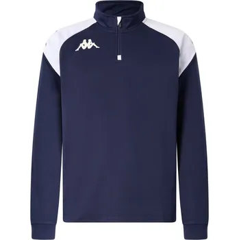 Chlapecká mikina KAPPA4FOOTBALL LOVATO mikina Jr modrá-bílá 8Y