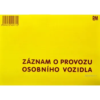 Tiskopis PaM 971 Záznam o provozu OV nečíslovaný