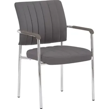 Zasedací židle FLORIN, šedohnědá - SLEVA 3% s kodem radost25