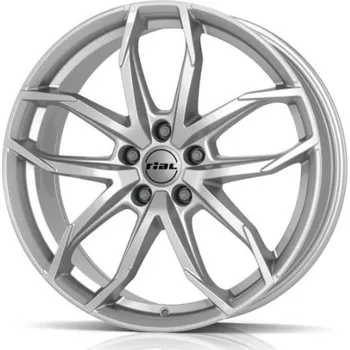 Alu kolo RIAL LUCCA 8X18 5X112 ET39/66.6 stříbrná (Pneu Rial 8/-18)