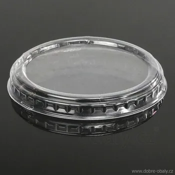 Víčko na misku na ruské vejce čiré PET - Víčko na misku na ruské