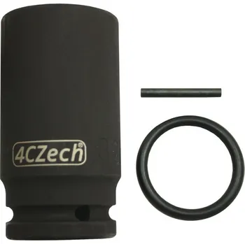 Gola hlavice 3/4” Hlavice průmyslová - 41 mm šestihranná, prodloužená CrMo + trn, o-kroužek