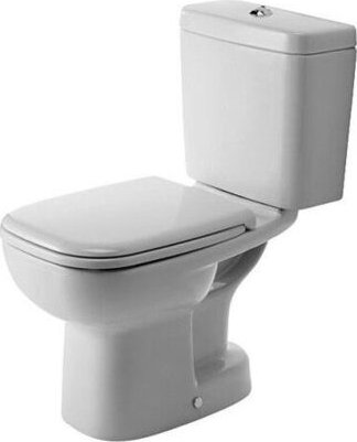 Duravit D-Code WC kombi mísa, spodní odpad, bílá
