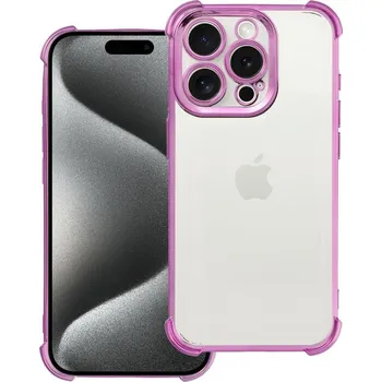 Náhradní kryt pro mobilní telefon Kryt Antishock Electro iPhone 15 Pro Pink