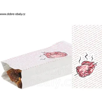 Jídlonosič Termo-sáčky na 1/2 grilovaného kuřete 3-vrstvé - Termo-sáčky na