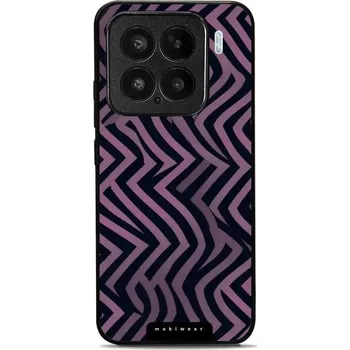 Pouzdro na mobilní telefon Lesklý kryt Mobiwear Glossy - Xiaomi 15 - GA55G Fialové klikyháky (Prémiové lesklé pouzdro, obal, kryt Mobiwear Glossy na mobil Xiaomi 15 - GA55G Fialové klikyháky, materiál Plast + TPU silikon - krytí po všech stranách, neošoupatelný potisk, tenké)
