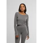 Ladies Sports Longsleeve - senior grey XS