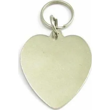 psí známka Adresář Srdíčko chrom