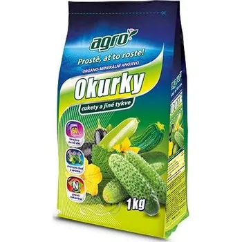 Hnojivo Agro Organo-minerální hnojivo pro okurky, cukety a jiné tykve 1 kg 1000 gram 1060 gram