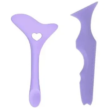 Šablona očních linek pro přesné líčení očí | šablona, pomůcka - Fialová-201336230