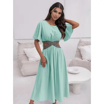 Dámské šaty Dlouhé šaty KLEIN mint Velikost: UNI: S - L