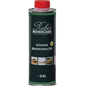 Olej na dřevo Rubio Monocoat Universal Maintenance Oil - Údržbový A Renovační Olej Barva, Černá, 500ml