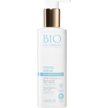 Phytorelax Laboratories Bio Hydro Avena čisticí mléko a pleťové tonikum 200 ml