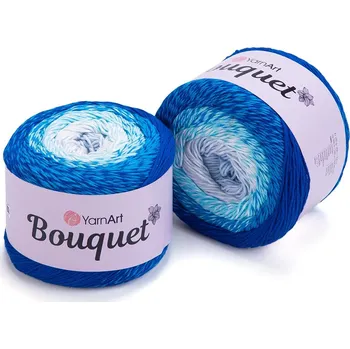 Galanterie Yarn Art Bouquet 718 odstíny modré