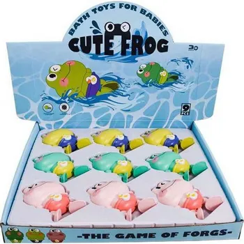 Hračka pro nejmenší Wiky Žába plovoucí do vody 12,5 cm