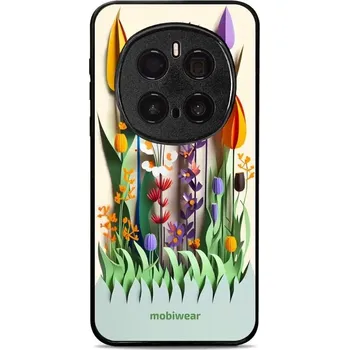 Pouzdro na mobilní telefon Lesklý kryt Mobiwear Glossy - Honor Magic7 Pro 5G - G015G Barevné květinky (Prémiové lesklé pouzdro, obal, kryt Mobiwear Glossy na mobil Honor Magic7 Pro 5G - G015G Barevné květinky, materiál Plast + TPU silikon - krytí po všech stranách, neošoupatelný)