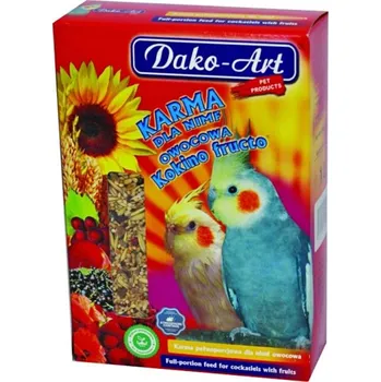 Krmivo pro ptáka Krmivo s ovocem korela Dako 500 g