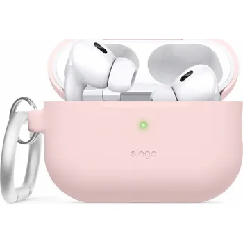 Příslušenství pro sluchátka Elago Silikonové pouzdro AirPods Pro 2 Hang - pouzdro s karabinou pro AirPods Pro 2 růžové - Záruka bezpečnosti. Jednoduché splátky. Doprava zdarma od 170 PLN.