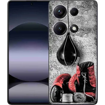 Boxovací pytel Gelový kryt mmCase na Xiaomi Redmi Note 14S - boxovací pytel a rukavice