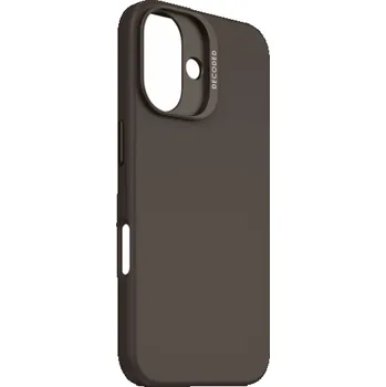 Pouzdro na mobilní telefon Decoded Silikonový kryt AntiMicrobial Silicone Backcover - silikonový ochranný kryt pro iPhone 16 kompatibilní s MagSafe (phantom)