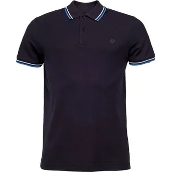 Pánské tričko Pánské polo triko Lotto CLASSICA I POLO SHIRT XL Černá, Modrá, Bílá