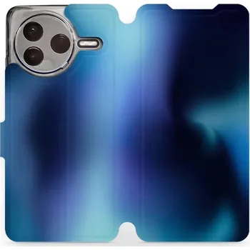 Pouzdro na mobilní telefon Flipové pouzdro Mobiwear - Xiaomi POCO F7 Pro 5G - VP68S Modrý odstín (Knížkové flip pouzdro, obal, kryt na mobil Xiaomi POCO F7 Pro 5G - VP68S Modrý odstín, materiál Umělá kůže + TPU - ochrana 360°, stojánek, silikonová vanička, magnetické zavírání)