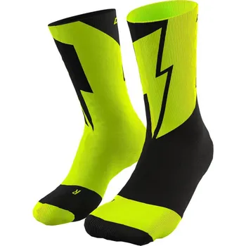 Pánské ponožky Dynafit No Pain No Gain Socks neon yellow / black out - EU 35-38