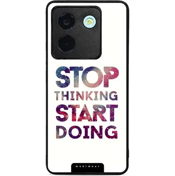 Pouzdro na mobilní telefon Lesklý kryt Mobiwear Glossy - Xiaomi POCO M7 Pro 5G - G078G Start doing (Prémiové lesklé pouzdro, obal, kryt Mobiwear Glossy na mobil Xiaomi POCO M7 Pro 5G - G078G Start doing, materiál Plast + TPU silikon - krytí po všech stranách, neošoupatelný potisk,)