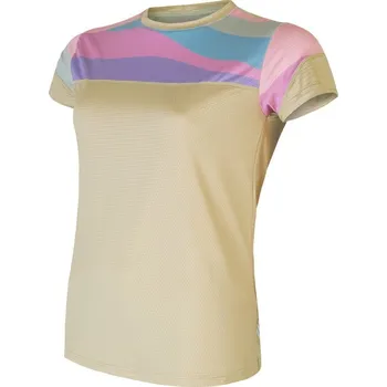 cyklistický dres Sensor Helium Sand/Stripes S