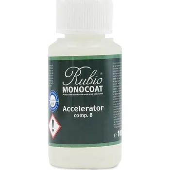 barva a nátěr na dřevo Rubio Monocoat Akcelerátor Vytvrzení Olejů - Složka B, 100ml