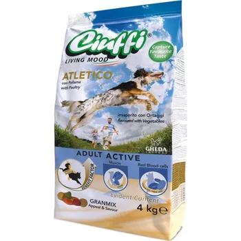Krmivo pro psa Ciuffi Adulto Atletico 4 kg
