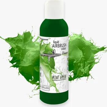 Potravinářské barvivo Food Colours airbrush barva tekutá Mint Green (135 ml)